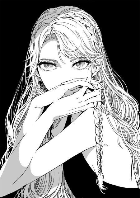 Девушка из манги