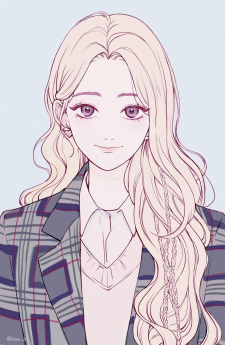 Рисунки девушек из аниме