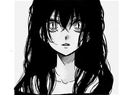 Аниме черно белое