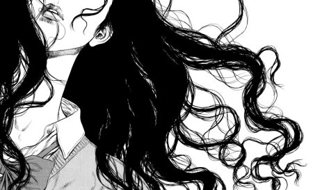 Аниме чёрно белое