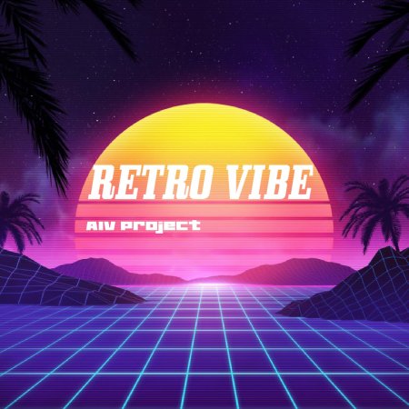 Synthwave night drive dynamic theme