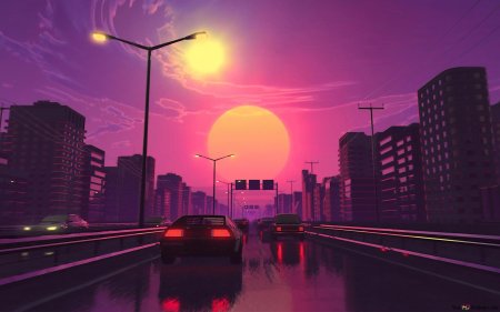 Synthwave retrowave