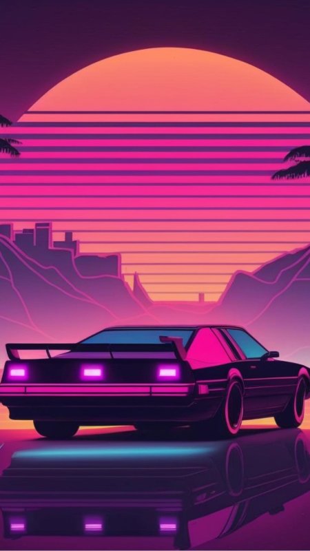 Synthwave retrowave