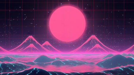 Synthwave retrowave