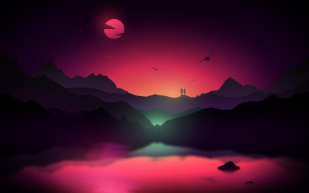 Минимализм пейзаж