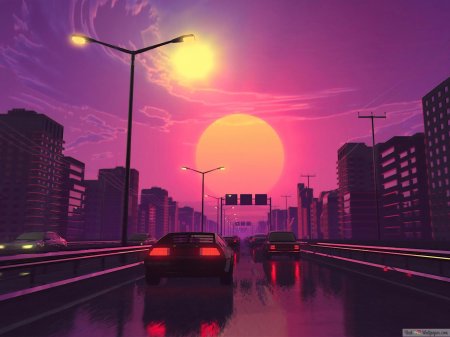 Synthwave retrowave
