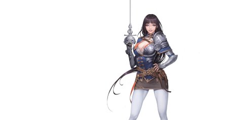 Девушка в доспехах