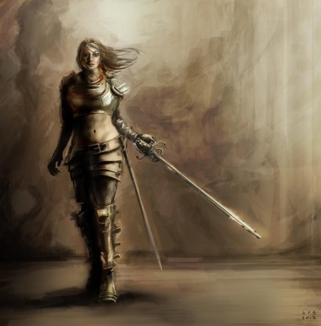 Воин девушка