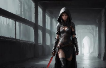 Воительница фэнтези