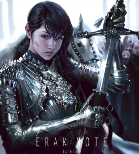 Девушка в доспехах