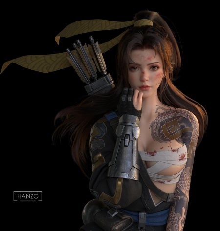 Воительница фэнтези