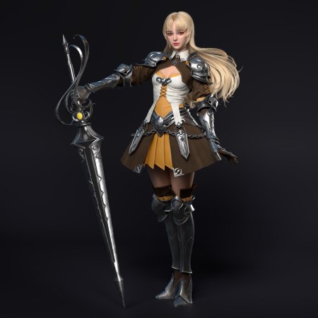 Концепт воительницы