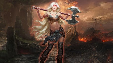 Девушка воин