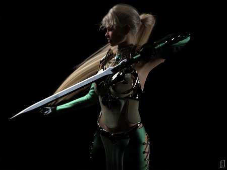 Фэнтези эльфийка