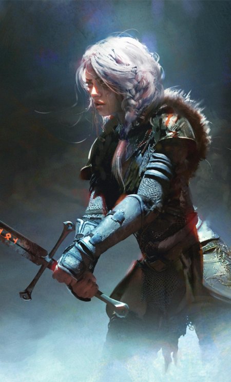 Ведьмак цири арт