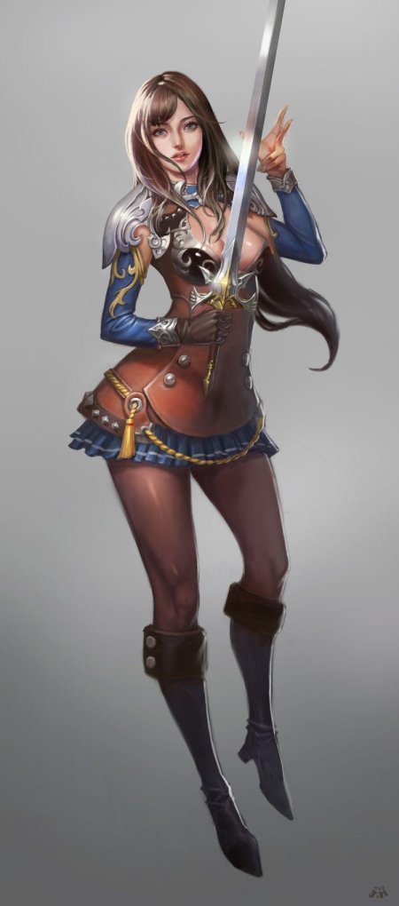 Персонаж девушка