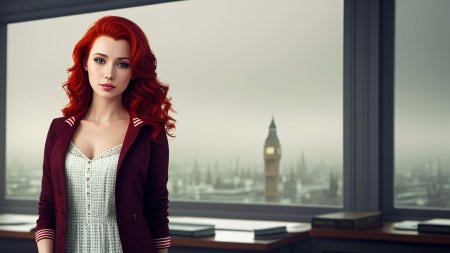 Рыжая актриса