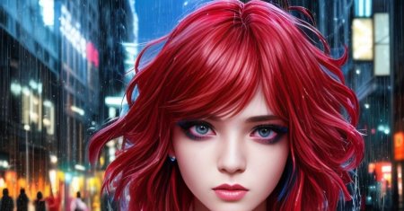 Нейросеть девушки арт