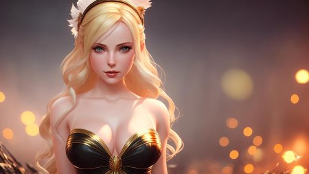 Девушка арт