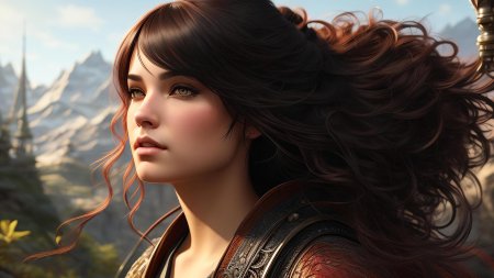 Девушка из фэнтези