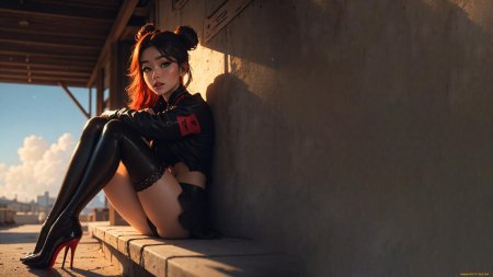 Девушка арт