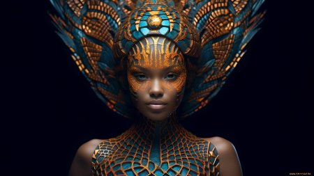 Нейросеть девушки фэнтези