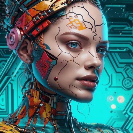 Анна портрет нейросеть