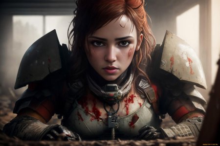 Нейросеть арты девушек