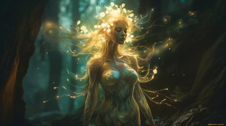 Фэнтези девушка