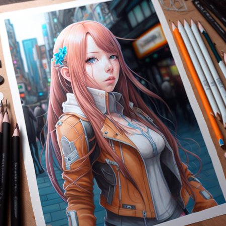 Девушка нейросети