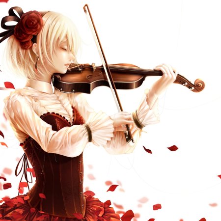 Девушка со скрипкой