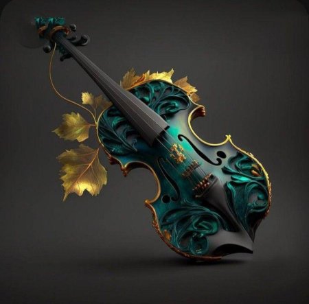 Скрипка арт