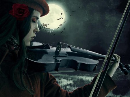 Девушка со скрипкой