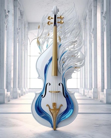 Музыкальные инструменты арт