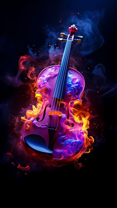 Скрипка в огне