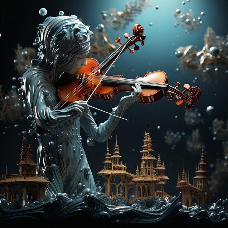 Девушка со скрипкой