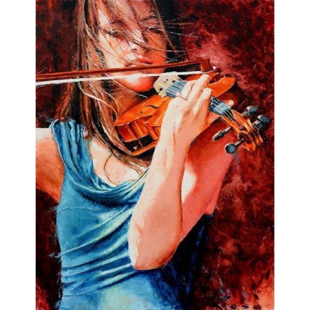 Художник гунин александр девушка со скрипкой