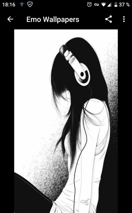 Эмо девушка