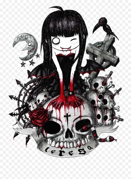 Готические рисунки