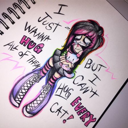 Рисунки в стиле эмо