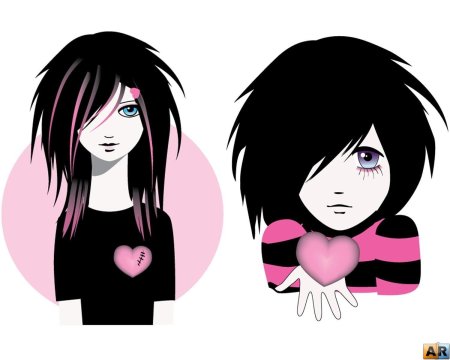 Эмо кид стиль