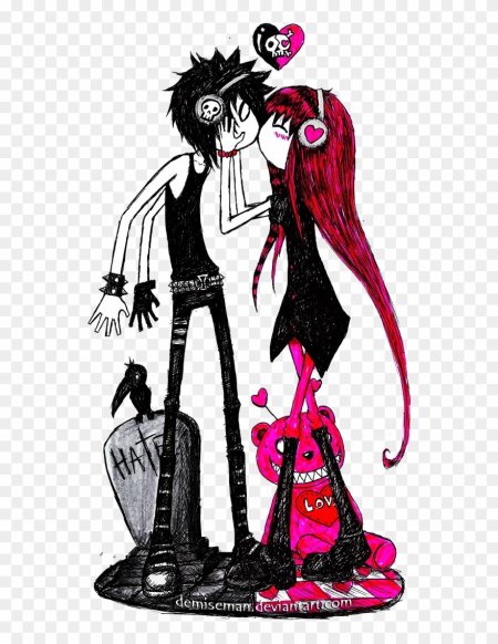 Рисунки в стиле эмо