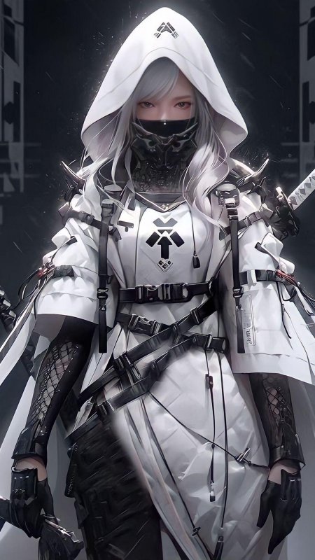 Девушка ниндзя