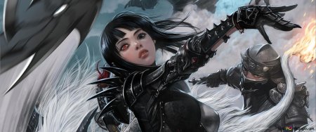 Воин девушка