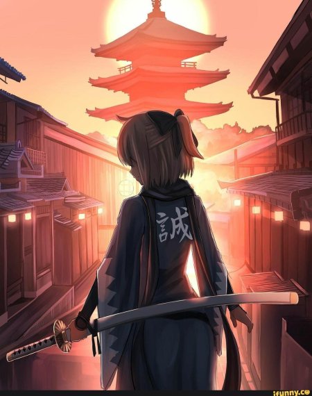 Аниме с катаной