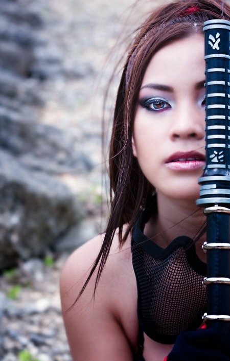 Фэнтези девушка с мечом