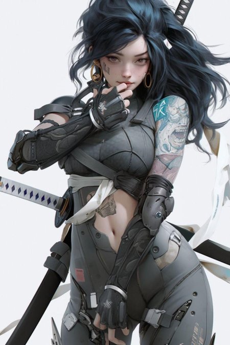 Аниме девушки воительницы