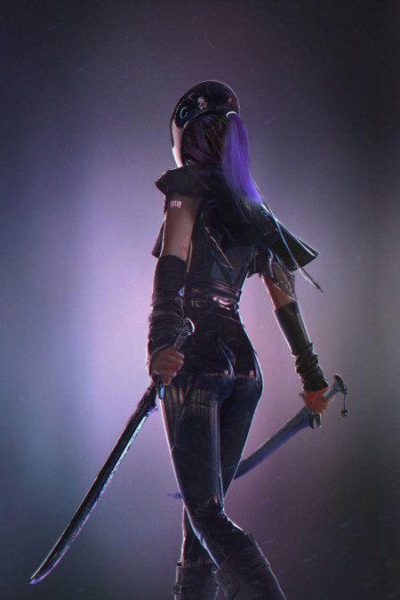 Катана киберпанк 2077