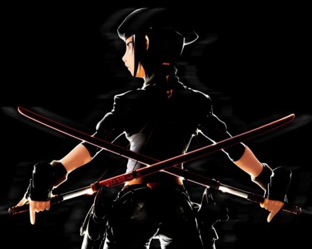 Девушка ниндзя