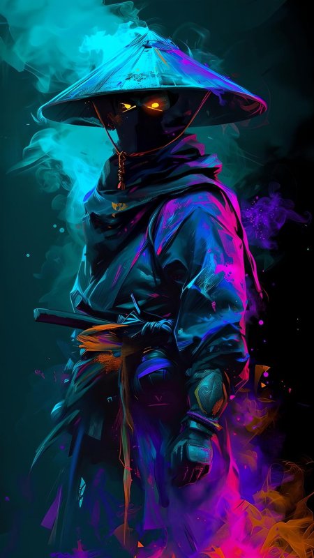 Самурай картина